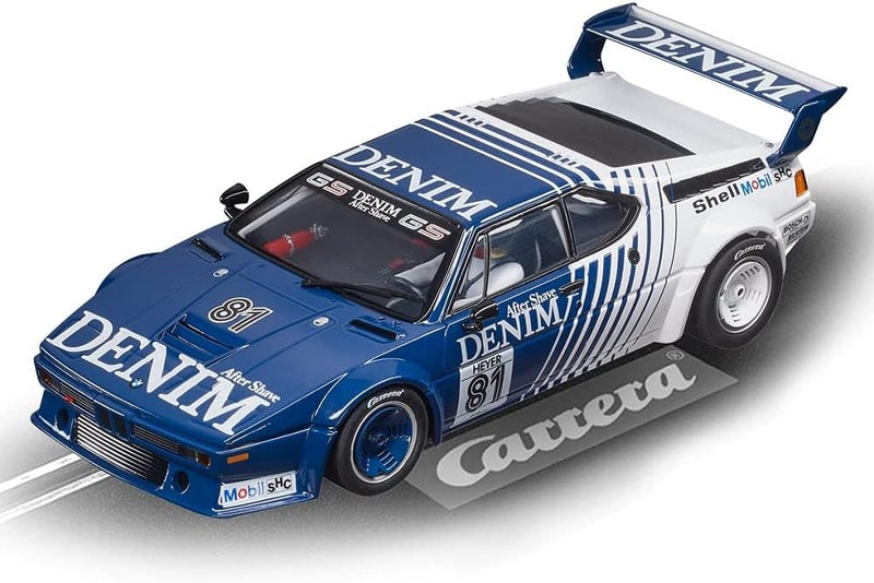 Carrera Digital 124 I BMW M1 Procar Denim No.81 1980 I Auto für Rennbahn | Rennbahnen und lizensiert