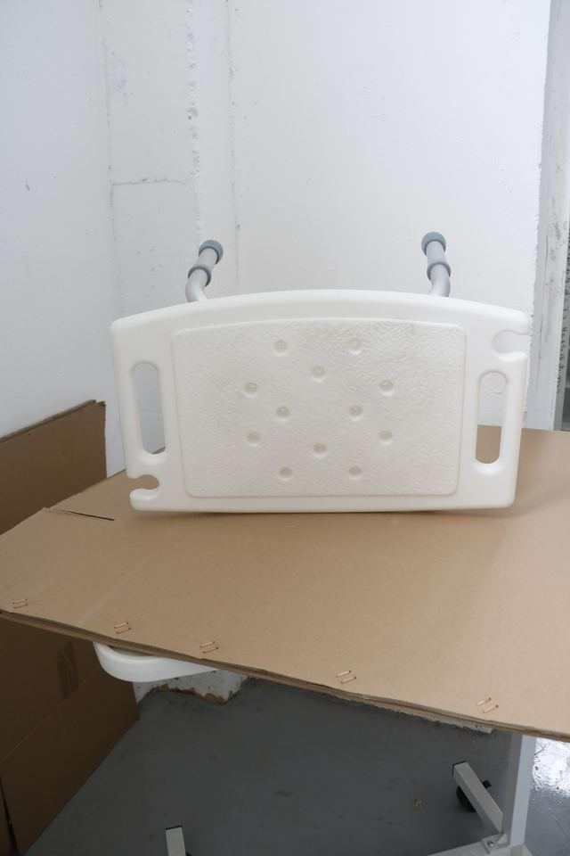 Senioren Hocker Höhenverstellbarer Duschhocker, Rutschfester Sitzfläche, Dusckopf Halterung, Duschst