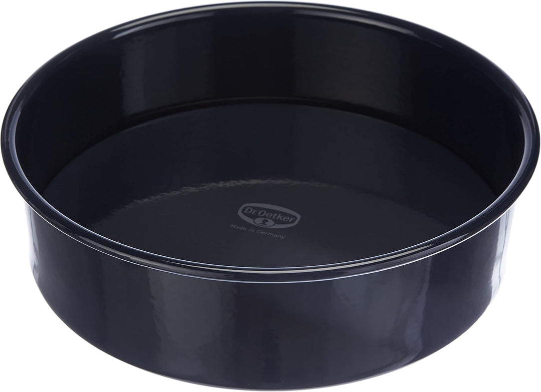 Dr. Oetker 2362 mit Hebeboden Ø 26 cm BACK-LIEBE EMAILLE & Kuchenlöser, einfaches und schnelles Löse