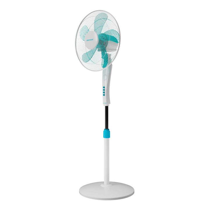 Cecotec Standventilator EnergySilence 530 Power Connected Weiss. 50 W, 5 Klingen mit 40 cm Durchmess