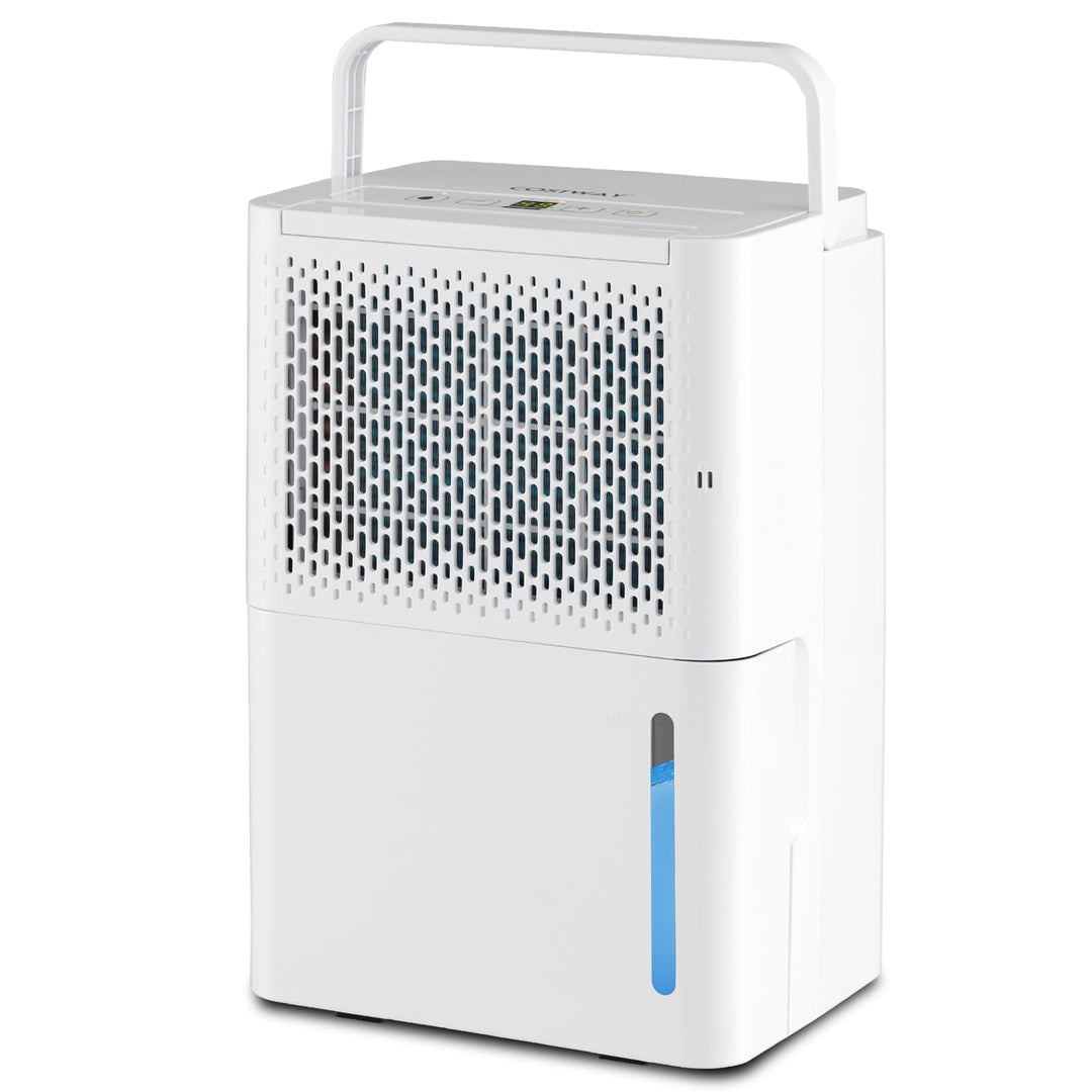 RELAX4LIFE Luftentfeuchter Elektrisch 12L/24h, Raumentfeuchter mit LED Display, Timer - Gegen Feucht