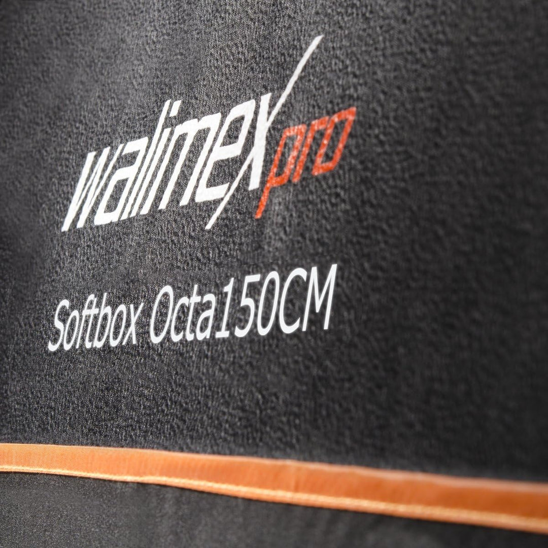 Walimex Pro Octagon Orange Line 150 Softbox, 150cm Ø ohne Adapter, ohne Adapter