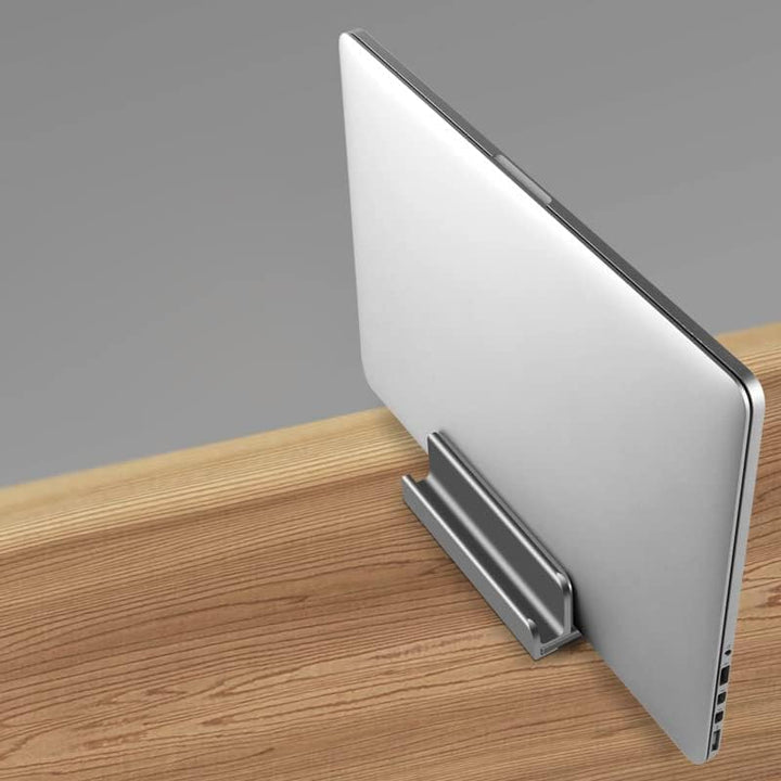 Vertikaler Laptopständer, Verstellbarer Laptop-Halter, Zwei 3 Steckplätze, aufrechte Laptop-Aufbewah
