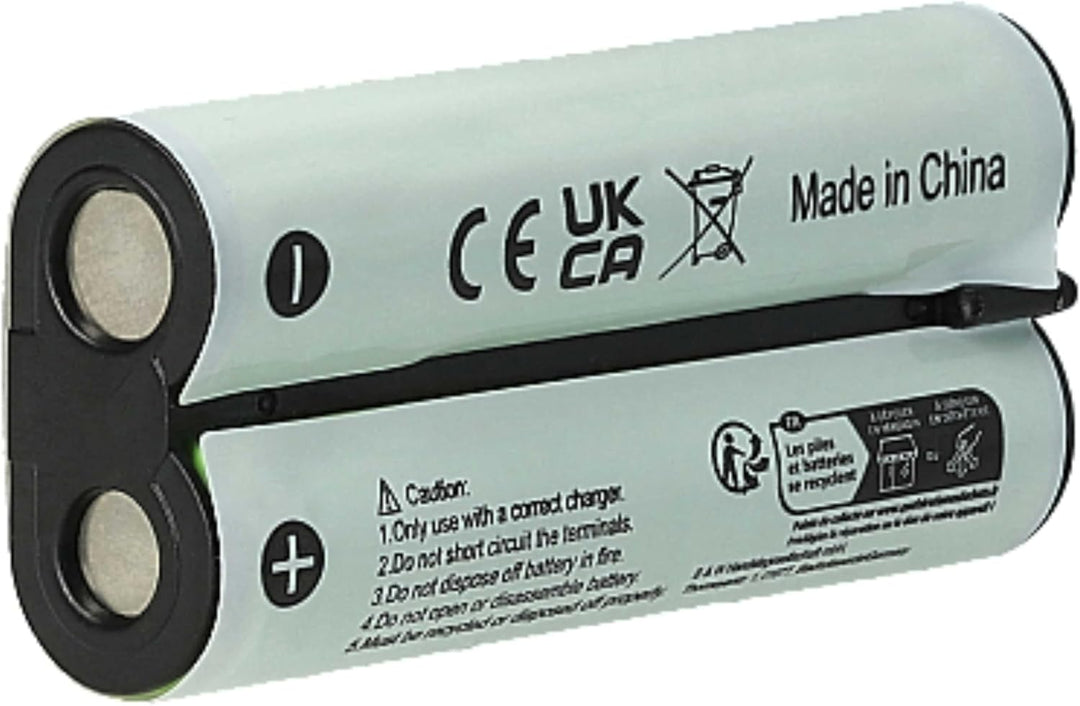 vhbw Akku Ersatz für Olympus BR403, BR402 für Diktiergerät (800 mAh, 2,4 V, NiMH)
