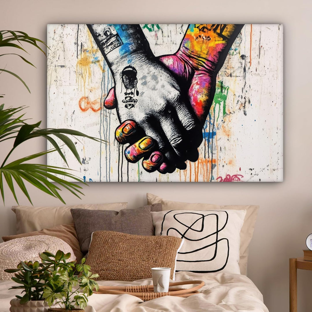 MuchoWow© Leinwandbild Gross 120x80 cm XXL Dekoration Wohnzimmer Bilder Pictures Wall Decoration Liv