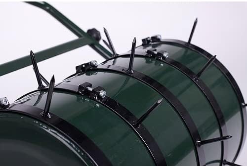 QLS Handels Rasen - Aerator für Gartenwalze Walze Aerifizierer Vertikutierer Rasenlüfter 5-TLG 30 cm