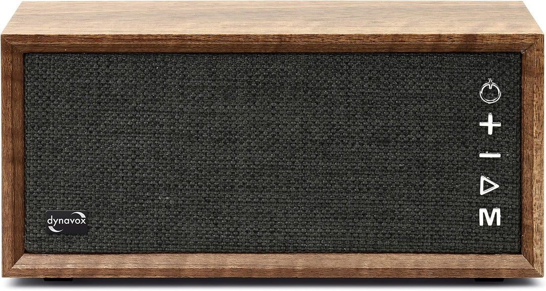 Dynavox FMP3 BT, kompaktes FM-Küchenradio in edlem Holz-Design, portabler Wireless-Lautsprecher mit