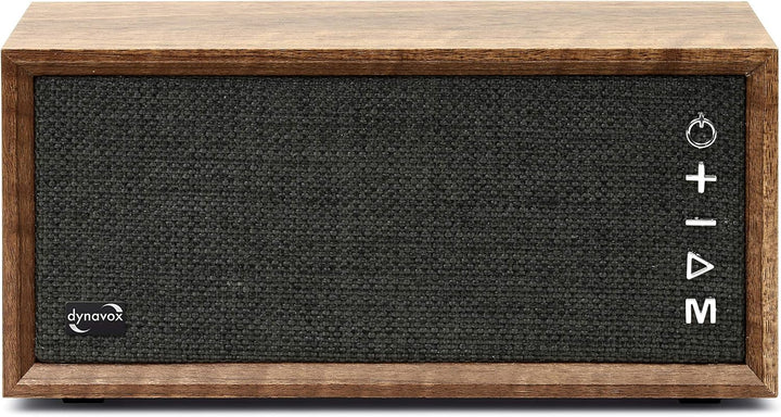 Dynavox FMP3 BT, kompaktes FM-Küchenradio in edlem Holz-Design, portabler Wireless-Lautsprecher mit