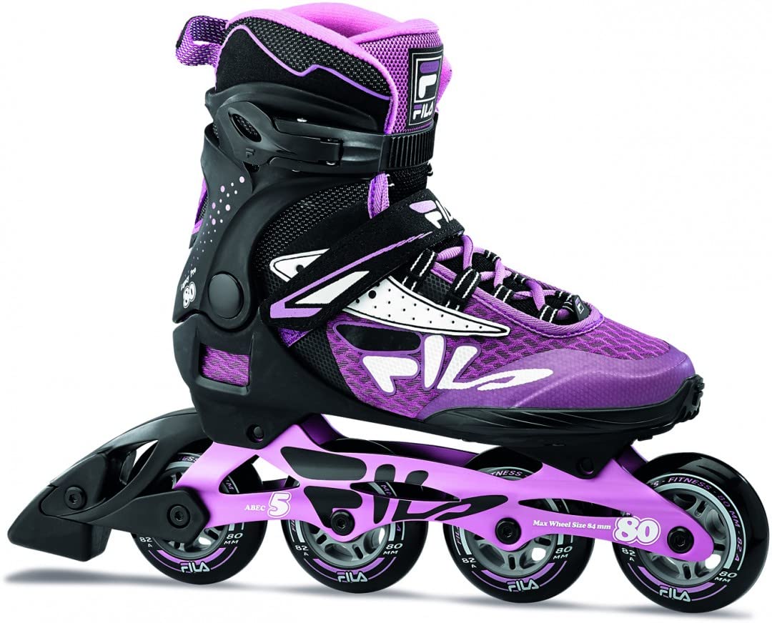 Fila Legacy Pro 80 Inline Skates Damen I Optimaler Halt & bequemer Komfort I Fitness & Freizeit Inli