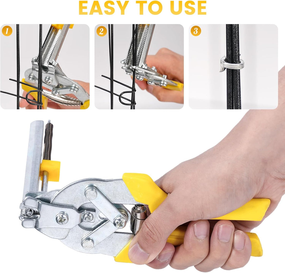 Drahtbefestigungszange, E Typ Drahtbefestigungszange, Zaunzange Rapid mit 2400 M NäGeln zum Reparier