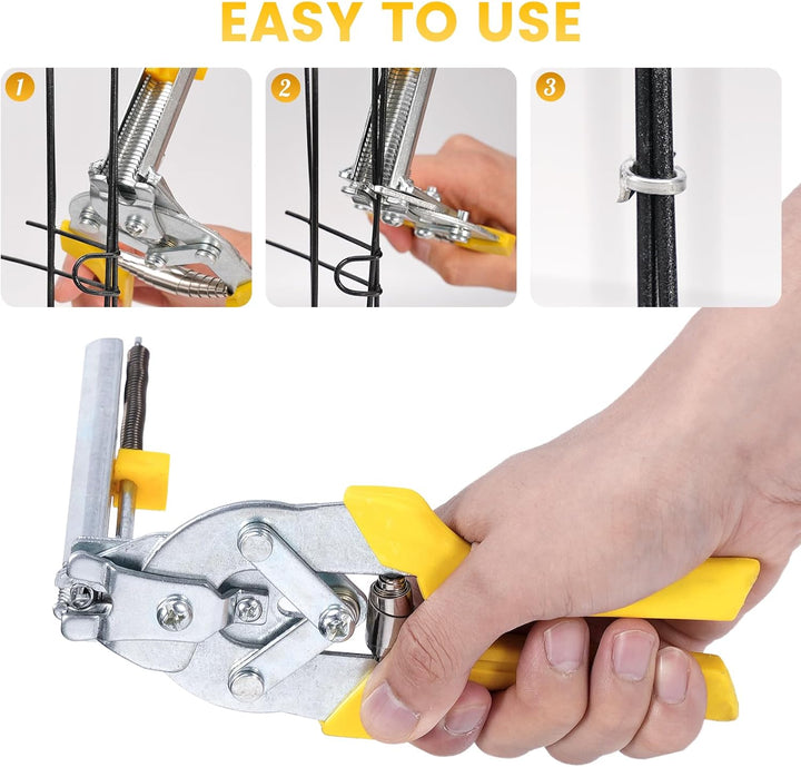 Drahtbefestigungszange, E Typ Drahtbefestigungszange, Zaunzange Rapid mit 2400 M NäGeln zum Reparier