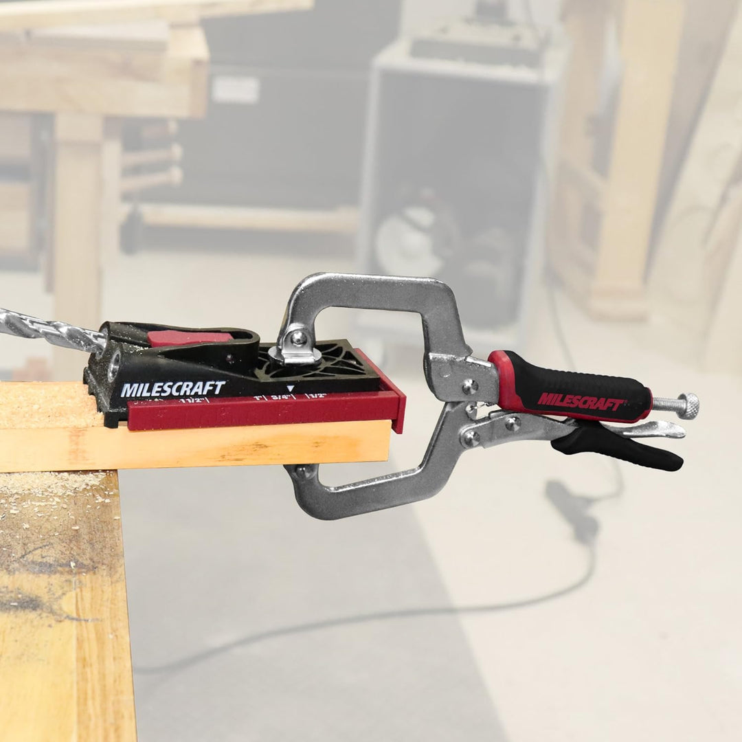 Milescraft 4001 7,6 cm (3 Zoll) Stirnlampe – für Holzarbeiten, Taschenloch, Schweissen und mehr, 1