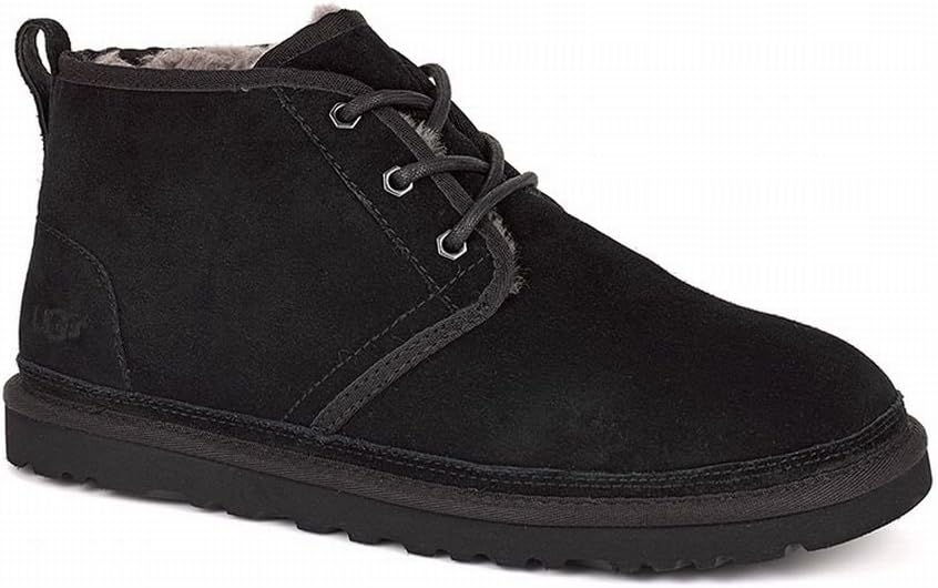 UGG Australia Herren Neumel Chukka Boots 38 EU Schwarz, 38 EU Schwarz