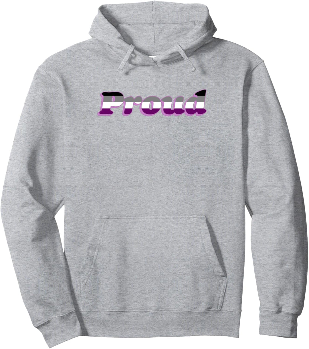 Trendy Pride Asexual Pride Pullover Hoodie