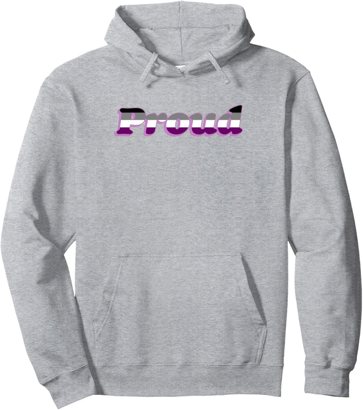 Trendy Pride Asexual Pride Pullover Hoodie