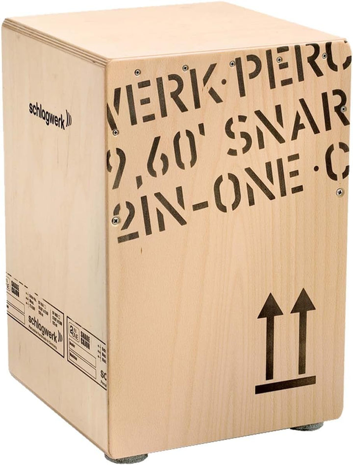 Schlagwerk CP 403 2inOne Snare Cajon + keepdrum Pad Sitzauflage