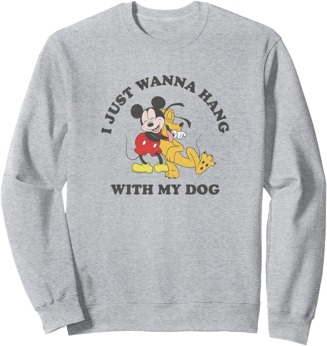 Disney Mickey & Friends Hanging With My Dog Sweatshirt
