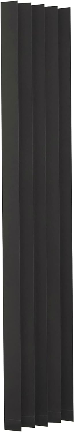Ventanara® Lamellenvorhang durchgehende Schiene Komplettset Vertikaljalousie 89mm inkl. Montagemater