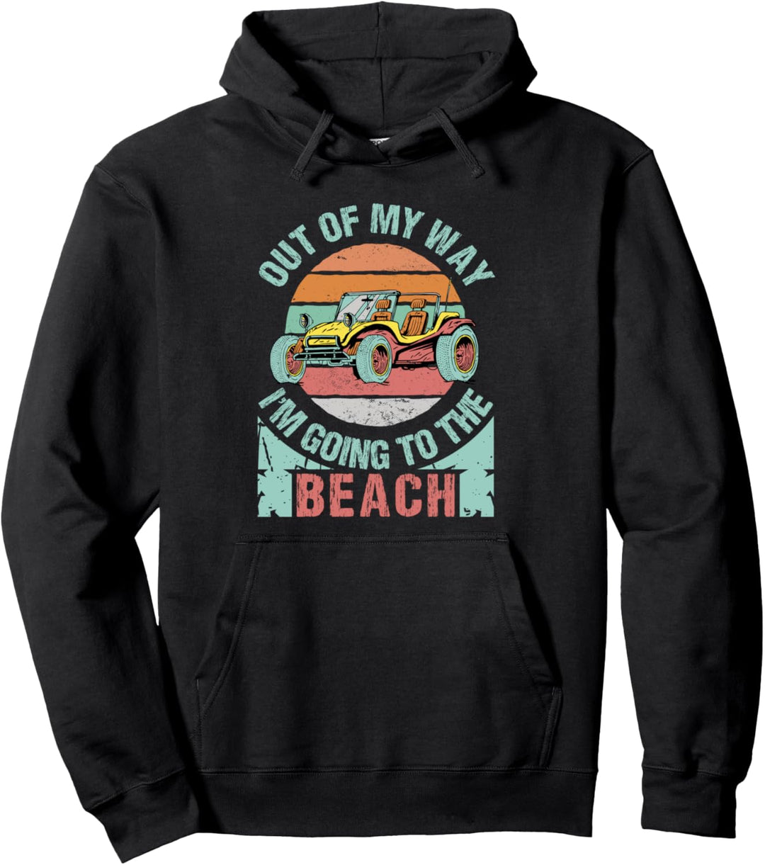Dune Buggy Sandschiene Auto Racing Beach Desert Rc Driver Pullover Hoodie