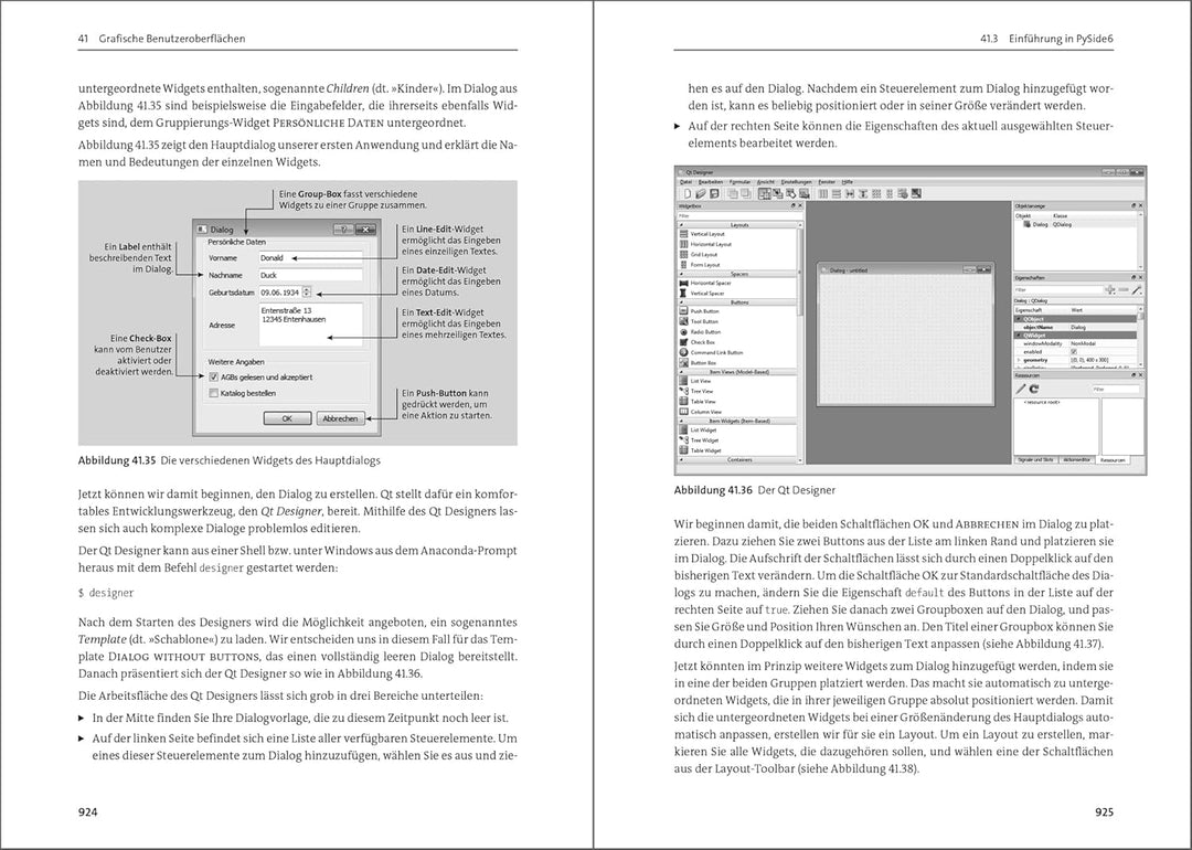 Python 3: Das umfassende Handbuch: Über 1.000 Seiten Sprachgrundlagen, OOP und Beispielprogramme