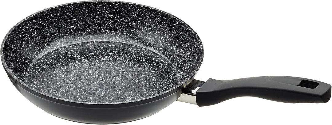 Russell Hobbs BW05743 Stone 3 Pfannen-Set, 16 und 20 cm Stielkasserolle, 24 cm Bratpfanne, Keramisch