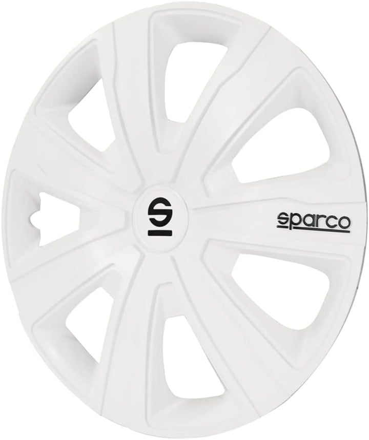 Sparco Radzierblenden Palermo - 14-Zoll - Weiss - Satz mit 4 Stück