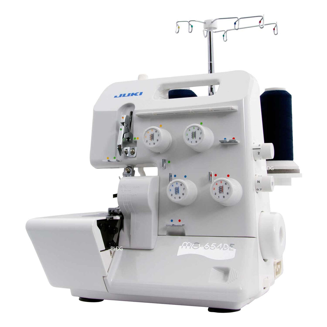 JUKI MO654DE Haushaltsmaschine, Aluminiumlegierung, Weiss, 34 x 27 x 29,5