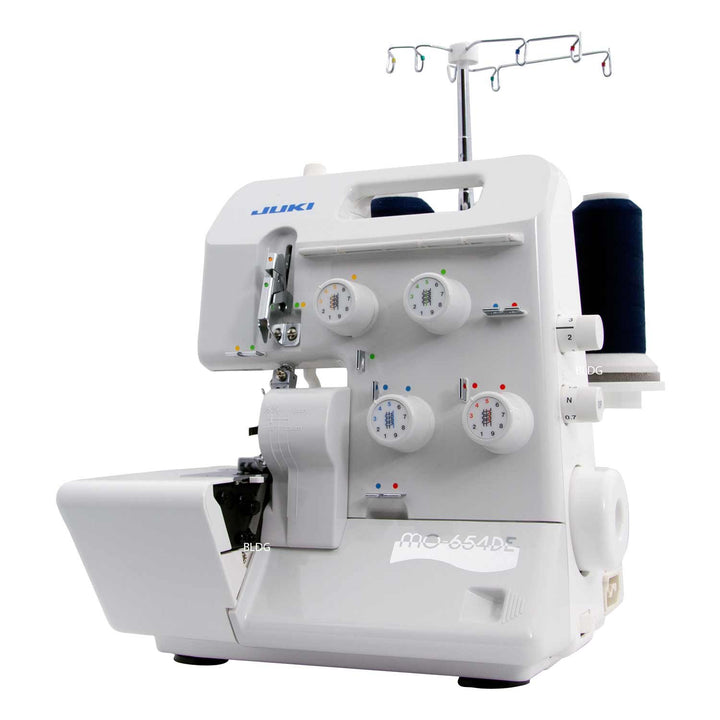 JUKI MO654DE Haushaltsmaschine, Aluminiumlegierung, Weiss, 34 x 27 x 29,5