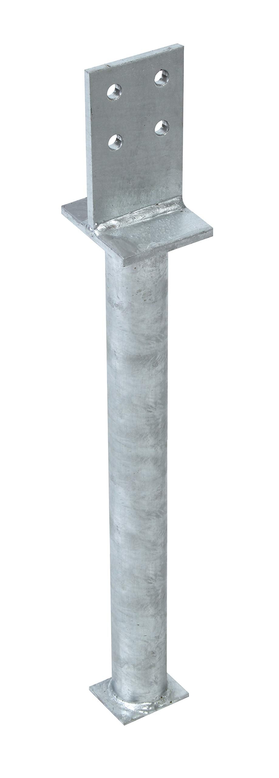 Alberts 212681 T-Pfostenträger | zum Einbetonieren | feuerverzinkt | Steggrösse 130 x 80 mm | Betona