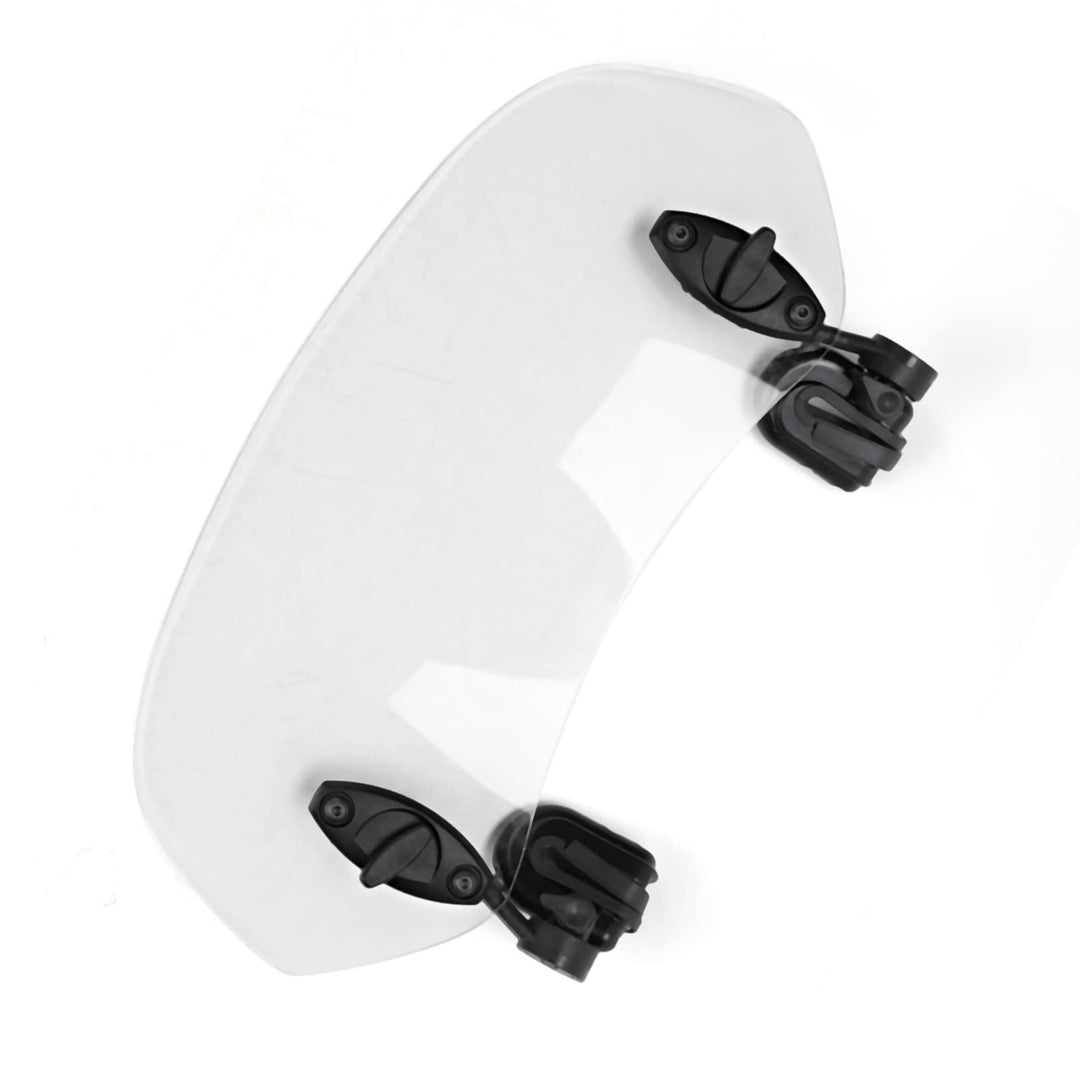 KIMISS Motorrad Windschutzscheibenverlängerung, Universal Motorcycle Adjustable Clip On Windschutzsc