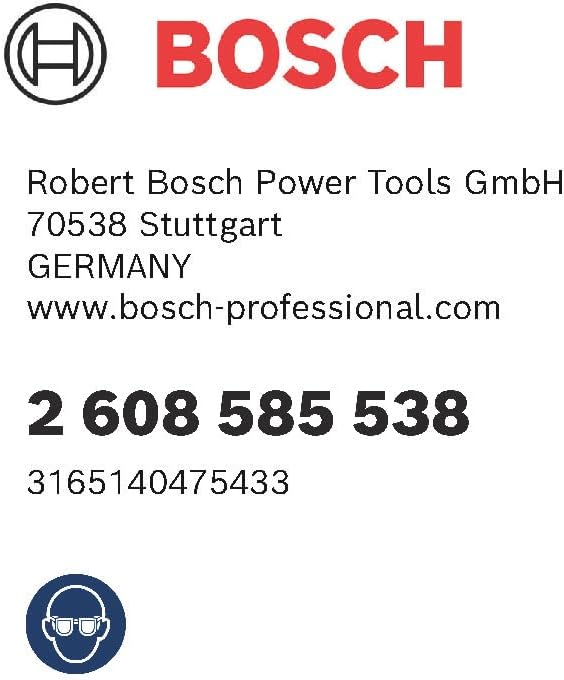 Bosch Professional Metallbohrer HSS-G geschliffen (5 Stück, Ø 12,1mm) Durchmesser: 12.1/Gesamtlänge
