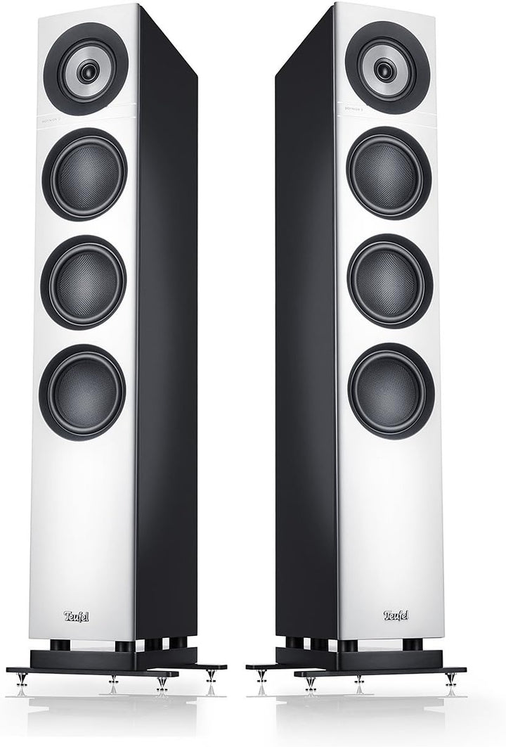 Teufel DEFINION 3 HiFi Standautsprecher Paar - High-End-Stereo-Lautsprecher in 3-Wege-Technologie mi