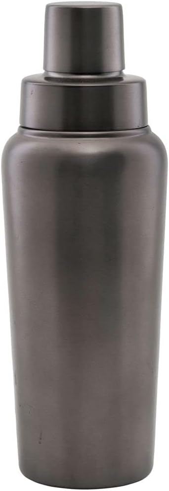 House Doctor, Shaker, Grunge, Gunmetal-Grau, h: 24.5 cm, dia: 8.5 cm