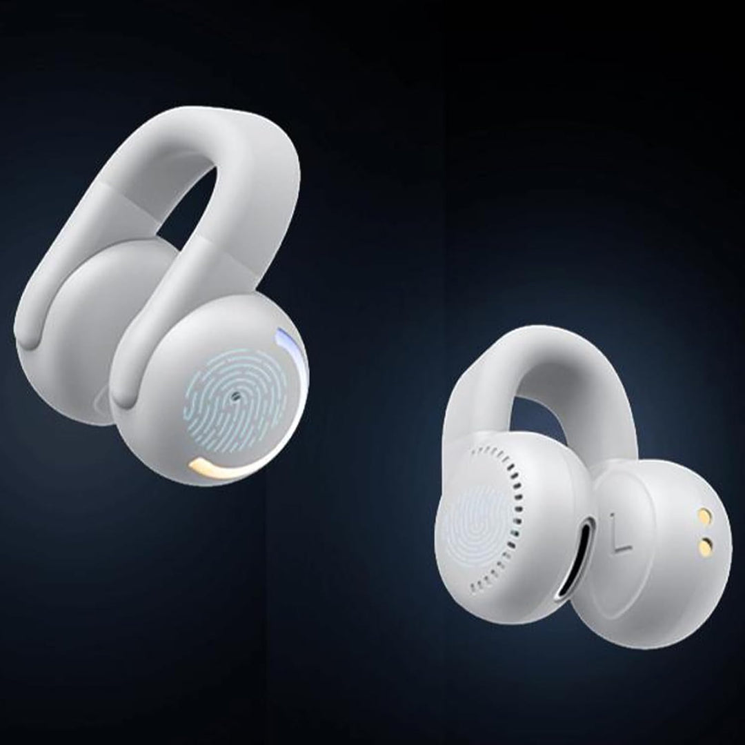 Generisch Ohrclip-Ohrhörer - -Kopfhörer | Komfortable Kabellose Noise-Cancelling Kopfhörer mit Siche