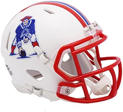 Riddell Mini Football Helm - NFL Speed New England Patriots