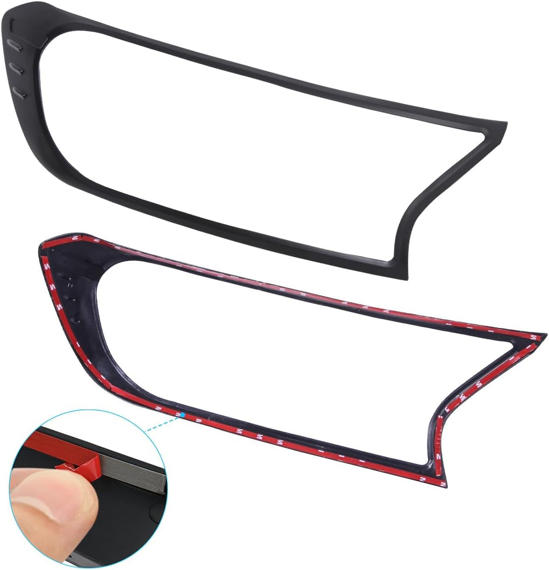 JHCHAN Scheinwerferabdeckung Frontlampe Schutzabdeckung für Ford Ranger T7 T8 2015-2022 Wildtrak XL