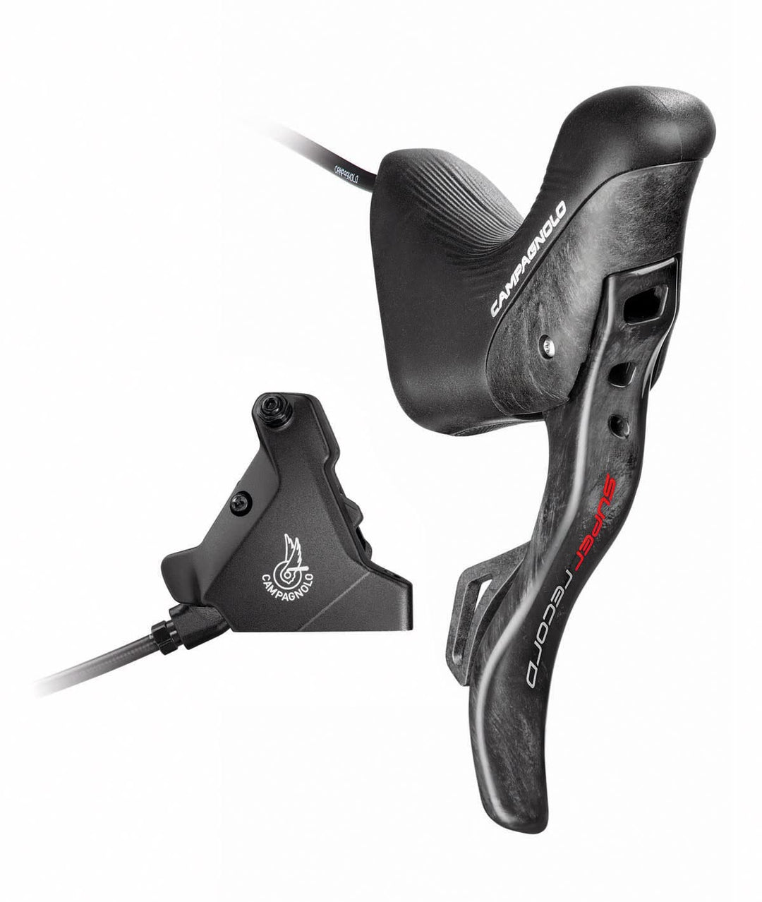 Campagnolo Unisex – Erwachsene Super Record EPS 12s Scheibenbremse, Schwarz, Einheitsgrösse