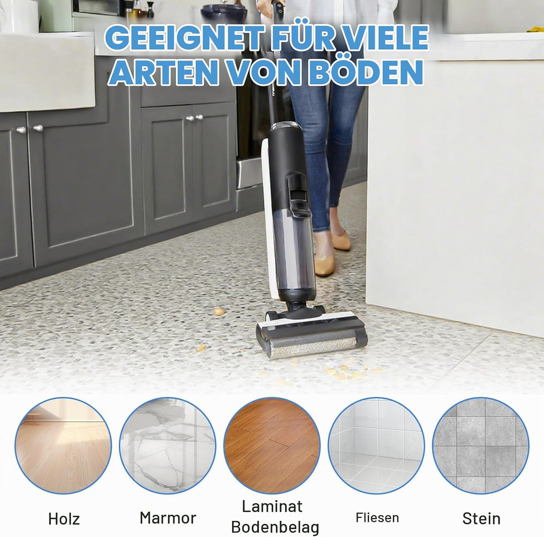 7 Stück Zubehörset für Tineco Floor One S5/S5 Pro/S5 Pro 2/S5, Zubehör Set mit Ersatzbürsten und Fil