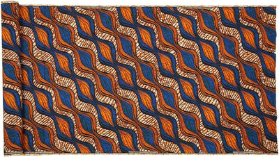 6 Yards Afrikanischer Stoff, Afrikanischer Ankara-Wachsdruckstoff Zum Nähen, Partykleid-Bastelprojek