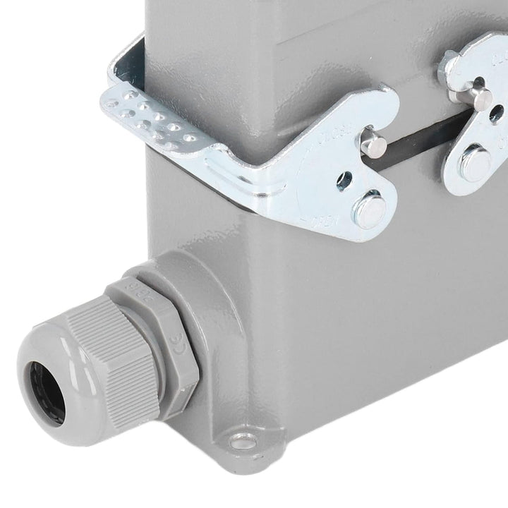 Rechteckiger Schwerer Steckverbinder IP65 16A 500V Wasserdichter Steckverbinder Flammhemmende Schrau