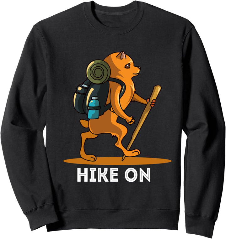 Pomeranian Hund Love-r Mountain Wanderer Sweatshirt