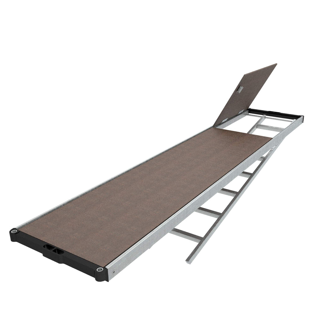 Alu-Durchstieg SL 3,00 m Sperrholzbelag mit integrierter Leiter original Altrad Plettac SL70✓ made i