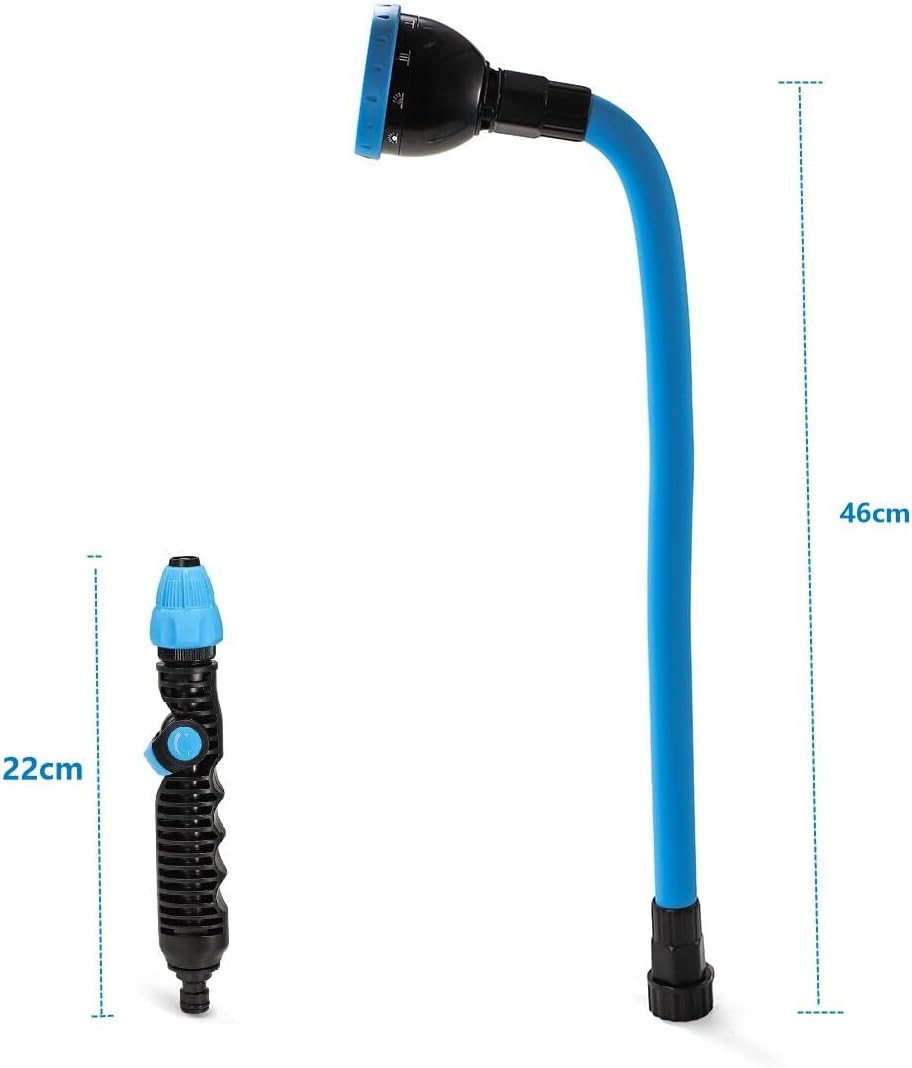 Flexibler Wasserstab-Sprühschlauch, biegbare Bewässerungslanze, 72 cm, robuste Gartenschlauchstäbe S