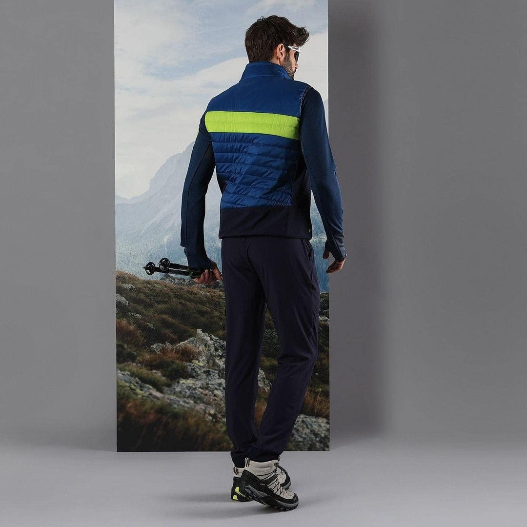 CMP Herren Hybrid Weste Steppweste Blau 46, Blau 46