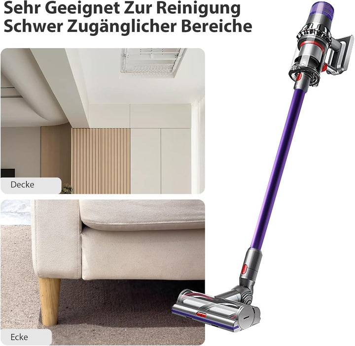 Cheerhom Verlängerungsrohr für Dyson V11, Saugrohr Kompatibel mit Dyson V7 V8 V10 V11 V15, Starres T