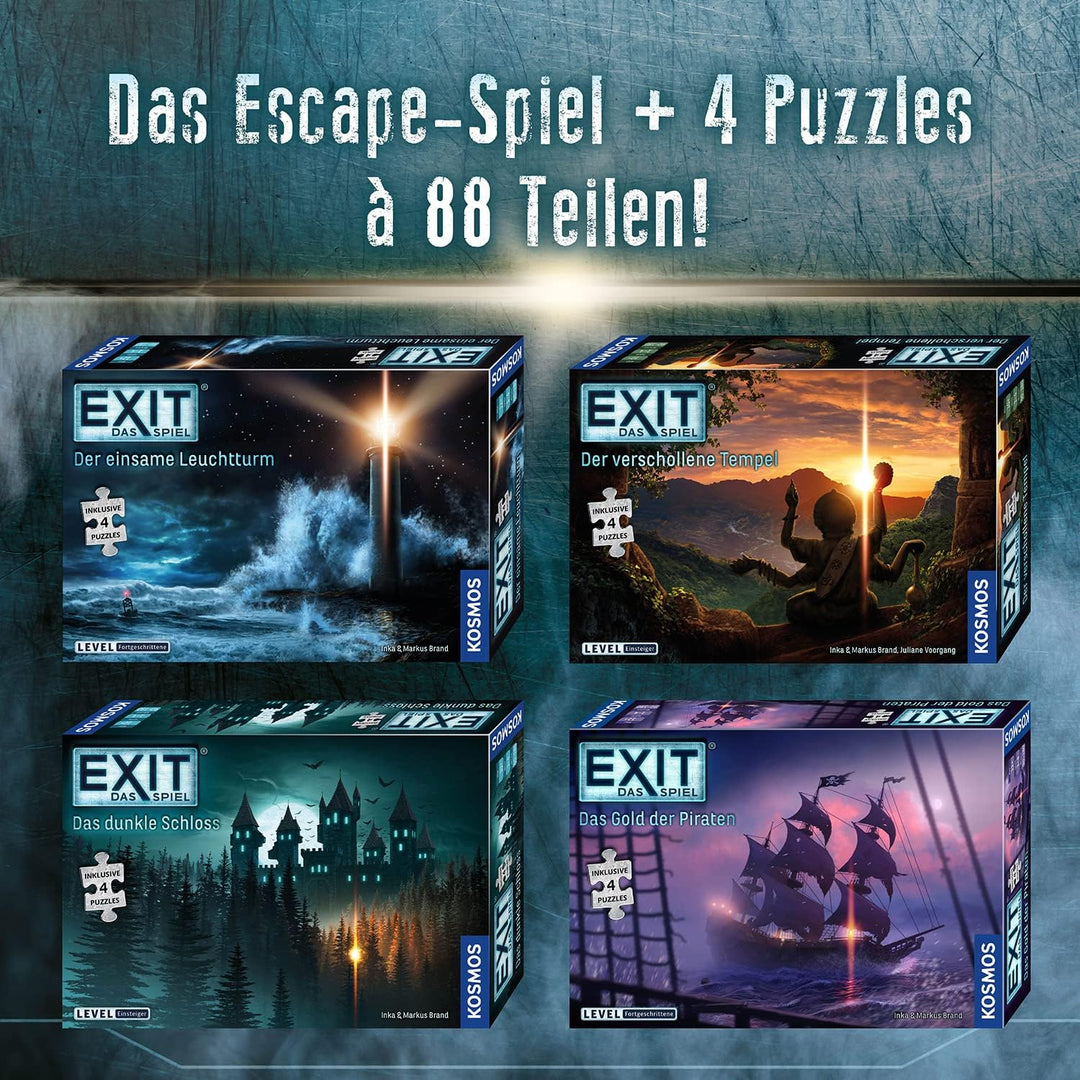 KOSMOS EXIT - Das Spiel + Puzzle: Das Gold der Piraten