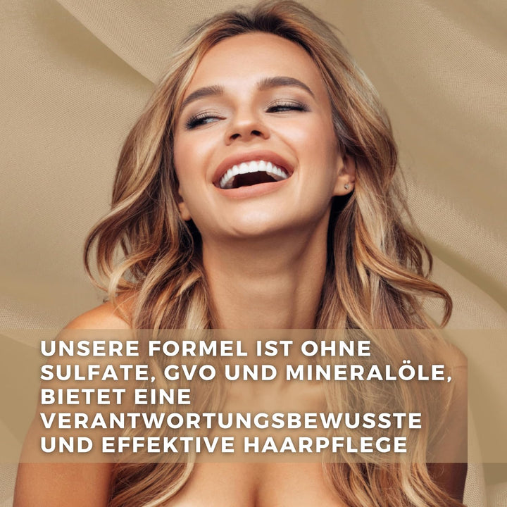 Kerargan - Haarmaske gegen Haarausfall mit Rizinusöl - Intensive Pflege für Trockenes und Brüchiges