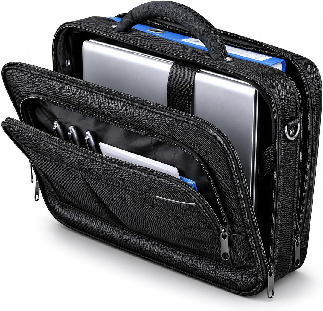 Laptoptasche Executive Line Lima, aus Polyester, ca. 44 x 31 x 13 cm, schwarz