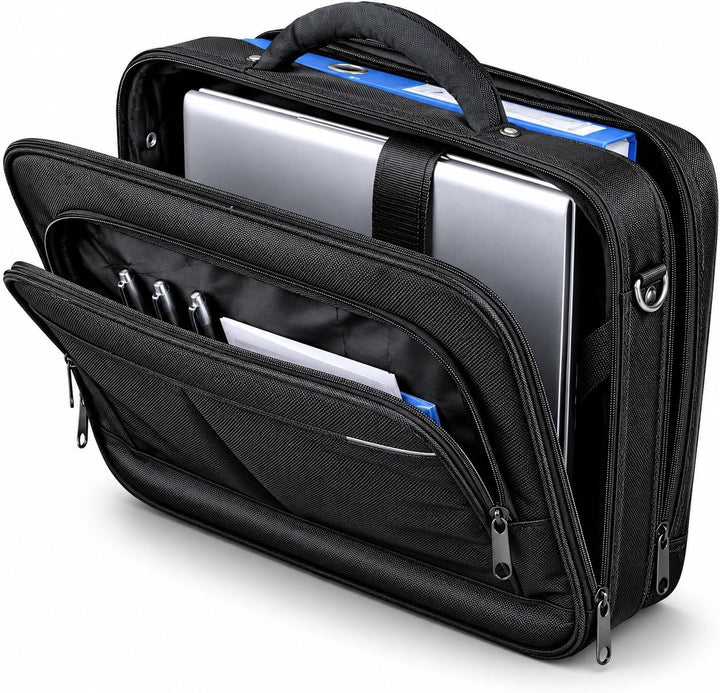 Laptoptasche Executive Line Lima, aus Polyester, ca. 44 x 31 x 13 cm, schwarz