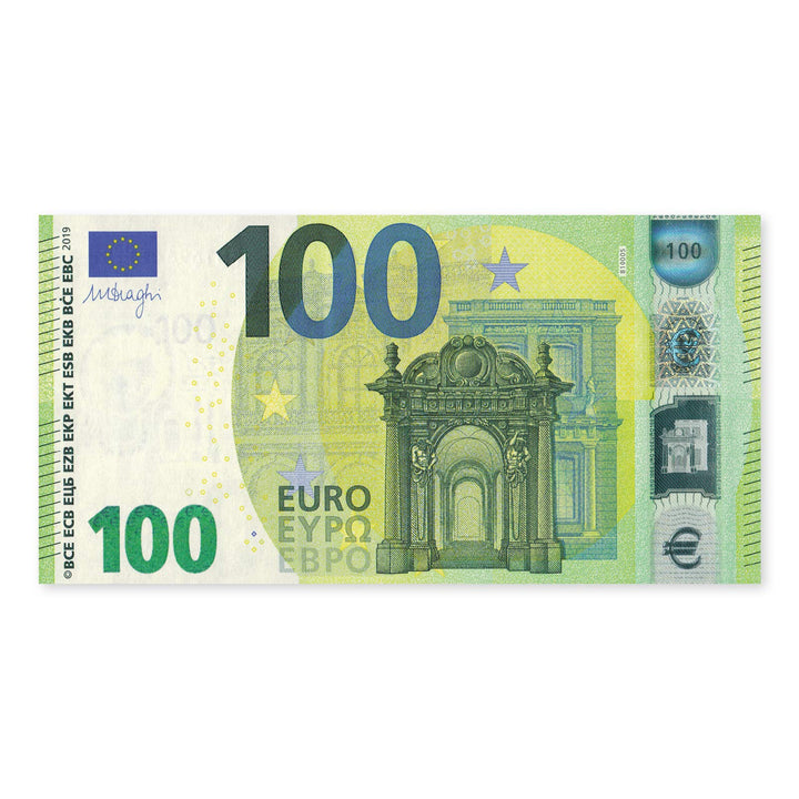 Litfax GmbH 100€ Euroschein/Spielgeld ca. 110x61 mm, je Pack. 25 Stück (10 PG)